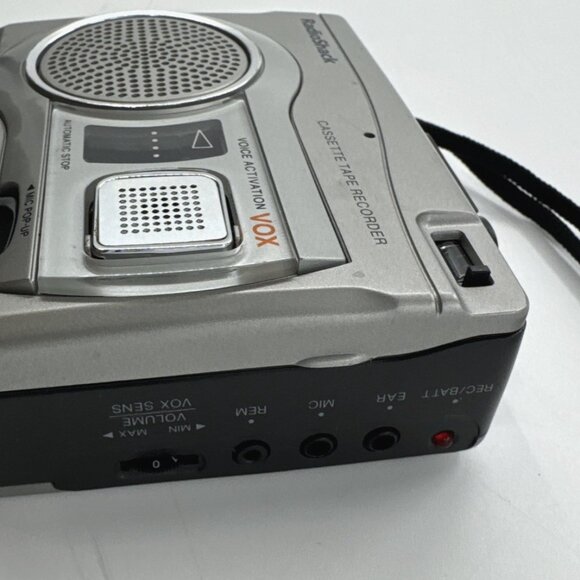 Radio Shack Cassette Tape Recorder CTR-122 14-1129 Voice Activated VOX - Picture 10 of 11
